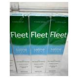 NEW 12 Boxes (4.5 Fl Oz Bottles) Fleet Saline Enema – Fast-Acting Relief for Adult Constipation – Hydrates & Softens Stools, Includes Soft Pre-Lubricated Comfortip & Flexible Nozzle for Ea