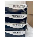 MSRP $350 = 13 boxes - 1400 gloves Total NEW Mixed Brand Nitrile Gloves M &Mostly L - Microflex, Curaplex,**Halyard Black-Fire