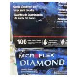 WOW Mixed Premium Brands Lot Of 13 NEW Boxes *1200 Nitrile Gloves Total - Microflex, Curaplex, Halyard - All Size Large *See Pics For The Different Microflex EMS/Police Protective Goves!