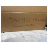 1 Case (11 boxes each) NEW Mixed Brand Microflex & Halyard Nitrile and Latex Gloves - Size Medium