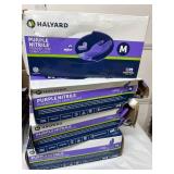 1 Case (11 boxes each) NEW Mixed Brand Microflex & Halyard Nitrile and Latex Gloves - Size Medium
