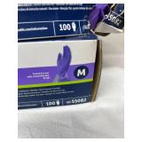 1 Case (11 boxes each) NEW Mixed Brand Microflex & Halyard Nitrile and Latex Gloves - Size Medium