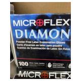 1 Case (11 boxes each) NEW Mixed Brand Microflex & Halyard Nitrile and Latex Gloves - Size Medium