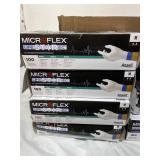 1 Case (11 boxes each) NEW Mixed Brand Microflex & Halyard Nitrile and Latex Gloves - Size Medium