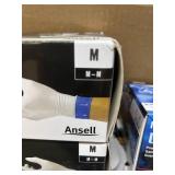 1 Case (11 boxes each) NEW Mixed Brand Microflex & Halyard Nitrile and Latex Gloves - Size Medium
