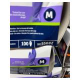 MSRP $350 = 12 boxes - 1600 Gloves Total NEW Mixed Premium Police EMS Brand Nitrile Gloves Mostly Size M - Microflex, Curaplex,**Check Out The Halyard Black-Fire- details in description!!!
