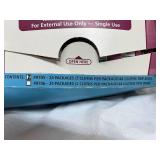 2 Boxes (48 Cloths Per Box) NEW Sage Non-Sterile Rinse-Free Alcohol-Free Single-Use 2% Chlorhexidine Gluconate Cloth Patient Preoperative Skin Preparation - Open Box