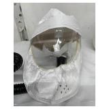Lot of 2 3M F0046140 Air-Mate Hepa Air Purifying Respirator System With Hood & Hose - 1 Is Currently Working...The Other Needs To Be Charged!