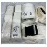 MSRP $120 Lot of 10 NEW DMS Disposable Side Release Buckle Straps -Designed for stretchers, cots, and backboards -Polypropylene has 1800 lb break strength