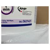 MSRP $400 = 1 Case (4 tubs) NEW Diversey 5627427 160-Pack 11" x 12" Oxivir Tb Wipes