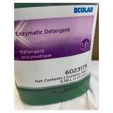 MSRP $180 = 1 Case (4 gallons per case) NEW Ecolab 6023175 Enzymatic Detergent - effectively dissolves organic residues to safeguard the sanitary integrity of medical instruments and enhance patient h