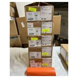 MSRP $400 = 5 Cases (200 bags per case) NEW Medegen Medical Products 8-702 19" x 23" Extra Thick 2.0mil Autoclavable Biohazard Waste Bags - Orange