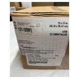 1 Case (500 each) NEW Cardinal Health WBH19x23R 19" x 23" Hazardous Waste Bag