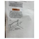 NEW In Open Box Non-Wallhugger Headboard Brackets