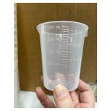 MSRP $400 = 1 Case (500 each) NEW Maryland Plastics L-1250 Polypropylene Disposable Beaker, Graduated, 250 mL -Chemically resistant -Autoclavable