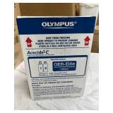 MSRP $300 NEW Olympus 1065mL Acecide-C OER-Elite High-Level Disinfectant and Sterilant -peracetic acid-based (PAA) chemical germicide designed for the Olympus OER-Elite endoscope reprocessor Box Has W