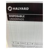 1 Case NEW Halyard 48822 23" x 36" Disposable Underpads/Chux Pads –150 Count - Super-Absorbent & Odor-Reducing – Keeps Patients Comfortable & Bedding Protected!