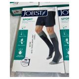 MSRP $400 Lot of 7 NEW Jobst 75289 SPORT Knee Cut Medical Compression Stockings - Support Zone, Odor Control, Moisture Management