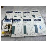 MSRP $400 Lot of 8 NEW Jobst RELIEF Knee Cut Medical Compression Stockings and Professional Activa CoolMax Athletic Socks