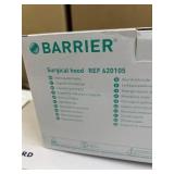 NEW 2 Boxes (100 hoods per box) Molnlycke Barrier Standard Tuck Surgical Hoods and 1 Box (100 caps per box) Halyard 69240 Kaycel Fabric Surgical Caps