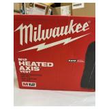 MSRP $300 NEW In Box Milwaukee 303B-21S M12 Heated Axis Vest For Men - Size Small, Black - See Youtube For More Info!!