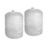 1 Case (100 each) NEW Novaplus VP5540XC 44" x 55" 56-Gallon Extra Extra Heavy Duty 1.5 Mil Trash Can Liners - Clear - Corner Of Box Damaged