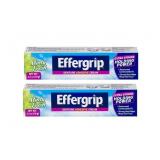 1 Case (12 tubes) NEW Medtech Products 2.5 oz. Effergrip Adhesive Cream - Extra Strong Holding Power - Minty Fresh