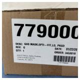WOW MSRP $2000 NEW In Box Honeywell Sperian 779000 Survivair Opti-Fit Tactical Full Emergency Protection Gas Mask with 5-Point Strap -Large -protects from certain chemical, biological, radiological &a