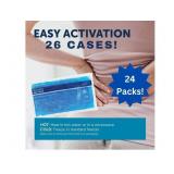 WOW MSRP $1000 = 26 Cases (24 gel packs per case) NEW Halyard 51780 6" x 10" Non-Toxic Hot or Cold Reusable Gel Pack