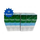 NEW 12 Boxes (4.5 Fl Oz Bottles) Fleet Saline Enema – Fast-Acting Relief for Adult Constipation – Hydrates & Softens Stools, Includes Soft Pre-Lubricated Comfortip & Flexible Nozzle for Ea