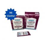 2 Boxes (48 Cloths Per Box) NEW Sage Non-Sterile Rinse-Free Alcohol-Free Single-Use 2% Chlorhexidine Gluconate Cloth Patient Preoperative Skin Preparation - Open Box