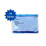 1 Case (24 each) NEW Cardinal Health 70204 4.5" x 7" Hot/Cold Therapy Gel Packs - Size Small