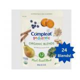 MSRP $250 = 1 Case (24 each) NEW Compleat 300mL Pediatric Organic Blends - Plant-Based Blenderized Tube Feeding