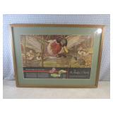 (A-4) Framed Vintage 1948 Chrysler ...
