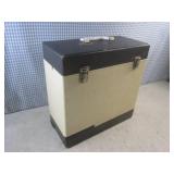 (G-1) Vintage Record Case Full of A...