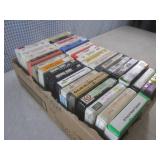 (CSB) Assorted Artists 8-Track Tape...