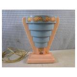 (FS) Vintage Kids Lamp 9" Tall - Wo...