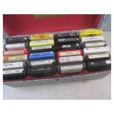 (EW3) Assorted 8-Track Tapes in Vin...