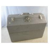 (EW4) Vintage Aluminum Tackle Box 1...