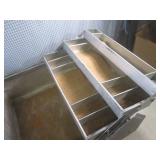 (EW4) Vintage Aluminum Tackle Box 1...