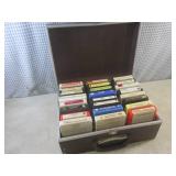 (BS) Vintage 8-Track Case Full of A...