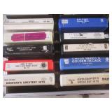 (BS) Vintage 8-Track Case Full of A...