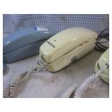 (CSB) 3 Vintage Push Button Telepho...
