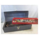 (CSB) 18" Metal Tool Box with Conte...