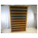 (EW2) Wood Golf Ball Display 30 3/4...