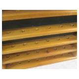 (EW2) Wood Golf Ball Display 30 3/4...