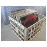 (A-2) Crate of Assorted Records...