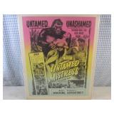 (A-4) Vintage 1956 "Untamed Mistres...