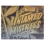 (A-4) Vintage 1956 "Untamed Mistres...
