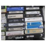 (BS) Tray of Assorted 8-Track Tapes...